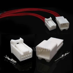 1 Set 10 Pin 6098-3869 6098-3909 Car Anti-glare Rearview Mirror Wiring Connector Car Unsealed Socket For Toyota Lexus