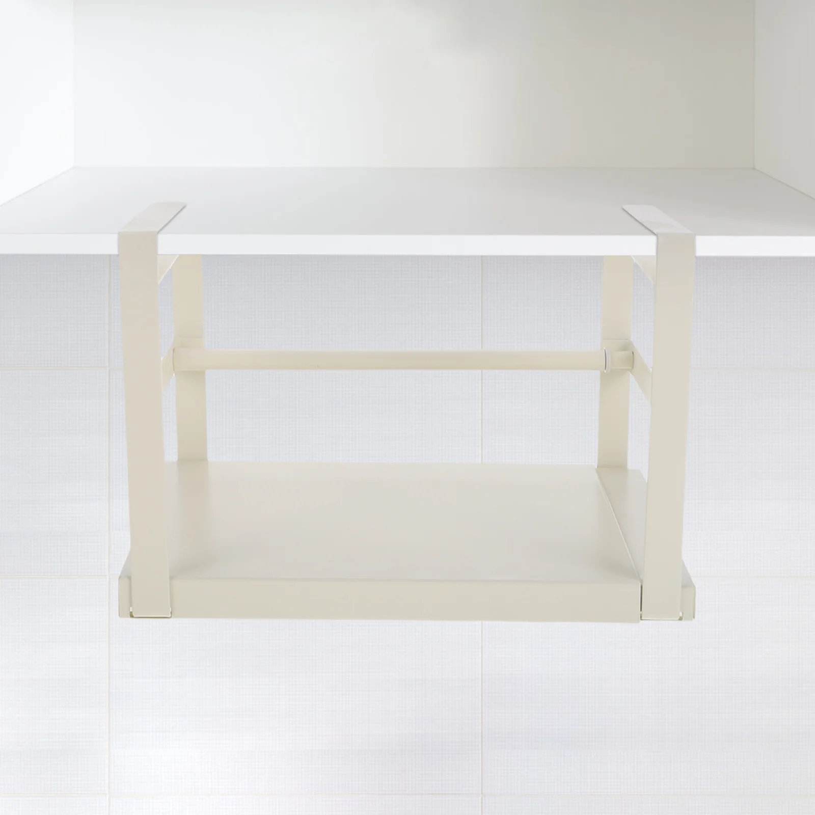 

Expandable Metal Under Shelf Drawer Organizer for Kitchen Cabinets Spices Jars Storage Solutions Desk Shelf Basket