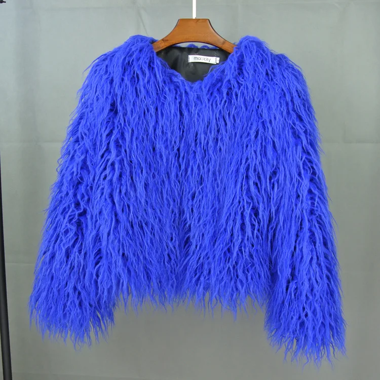 DEAT Fur Imitation Fur Coat Korean Version Pure Color Beach Wool Women's Short Coat Straight 2026 Winter Wram Jackets 11A06487