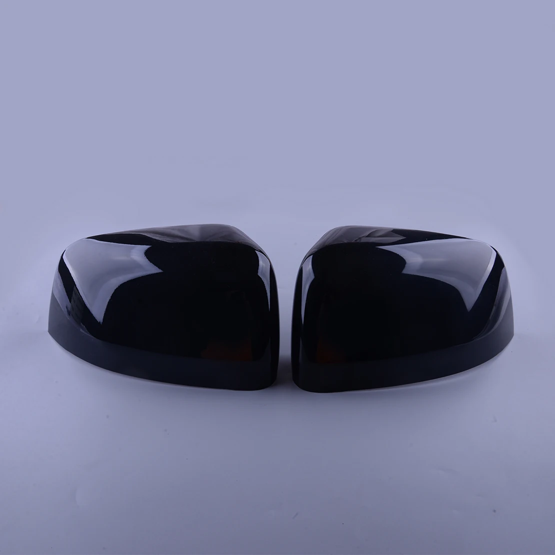 NI-MC187B 1 Pair Side Door Rearview Wing Mirror Cover Trim Cap 5G0857537 Fit for Jeep Grand Cherokee Dodge Durango 2011-2019