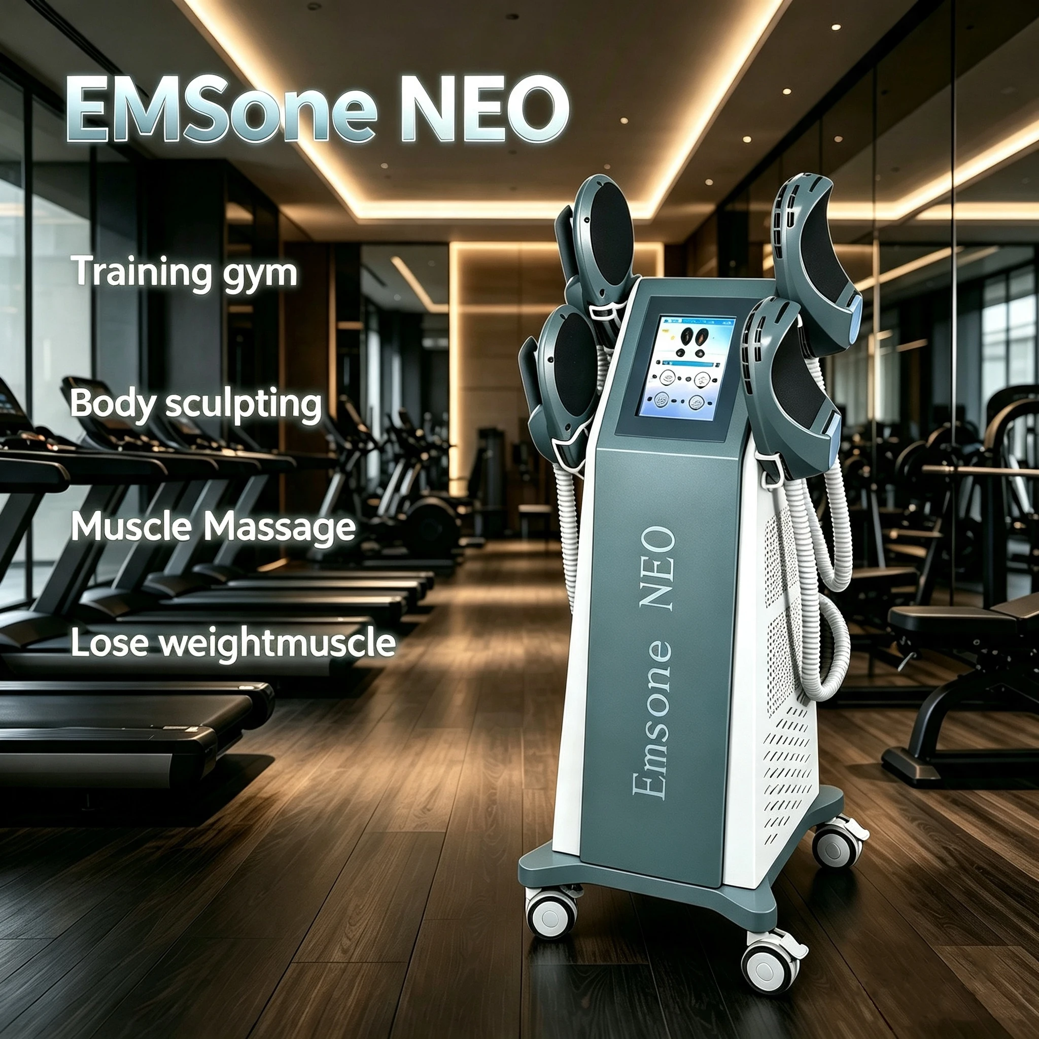 Vertical pulley body shaping EMSone NEO 15 Tesla Lose weight Machine muscle training gym Machine