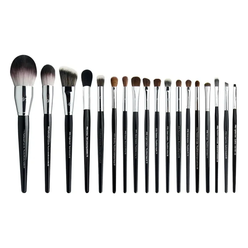 Animal Hair Makeup Brush Full Set Eye Shadow Brush Nose Shadow Brush Smudge Brush Concealer Brush Set Professional Makeup Tools