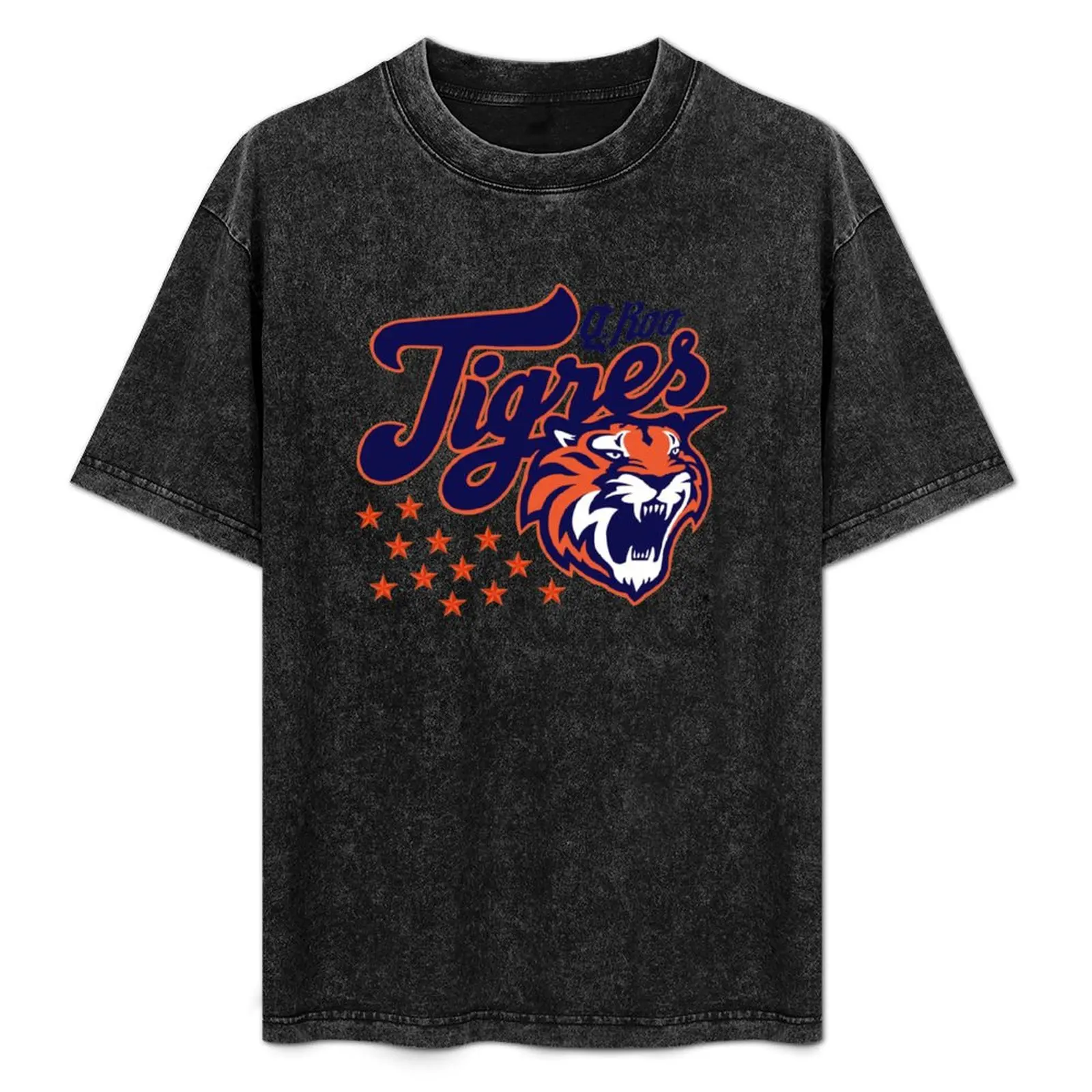 Camiseta Tigres de Quintana Roo, ropa kawaii de anime, camiseta divertida, ropa de talla grande, ropa para hombre