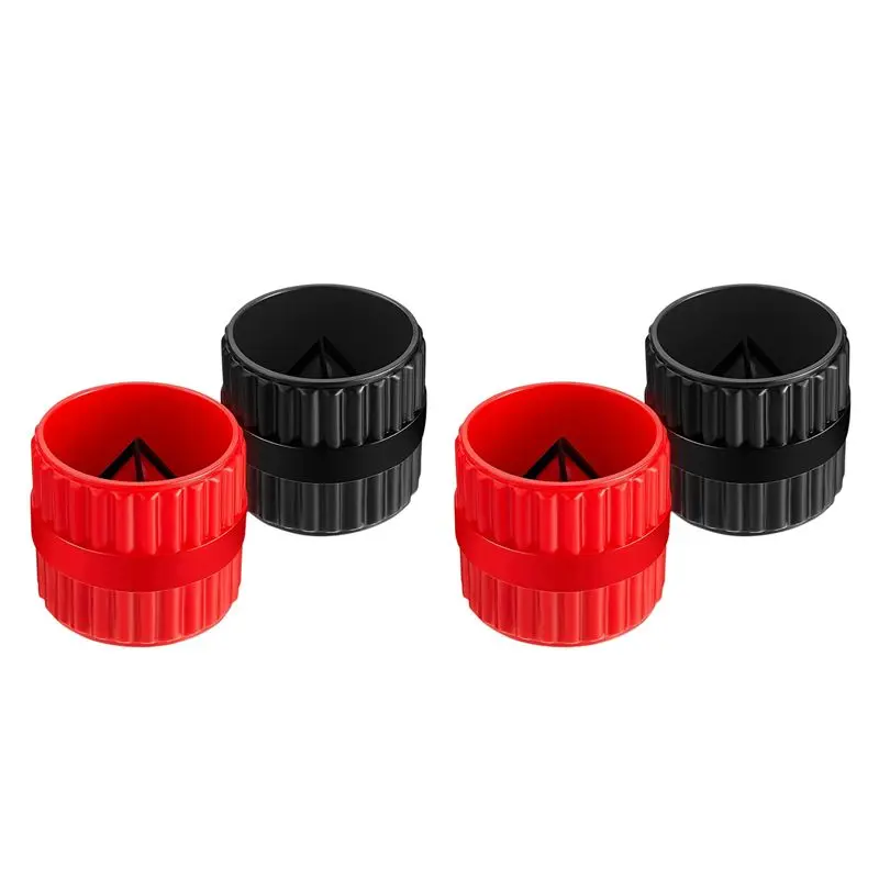 4 Pcs Inner And Outer Reamer Pipes And Pipe Deburring Reamer Pipe Chamfering Tools Suitable For PVC PPR Copper Pipe -A-[LUCK 9]