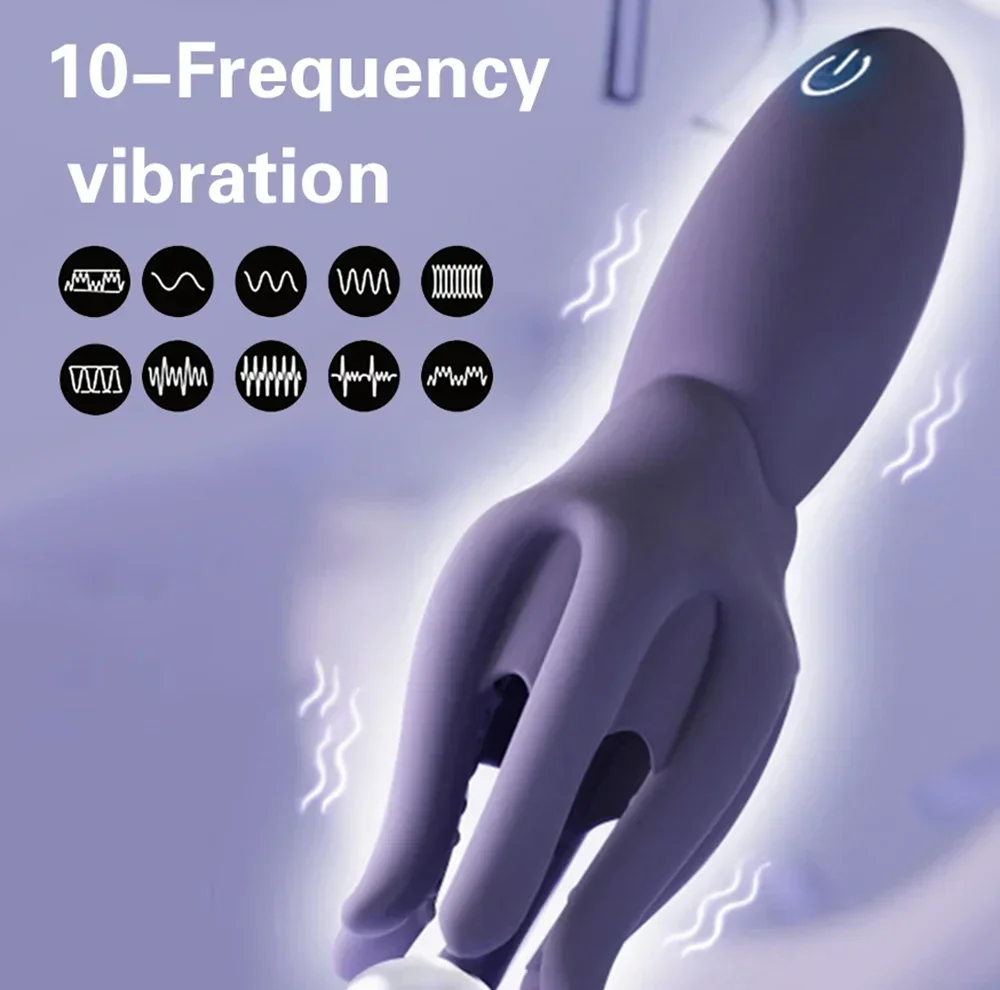 Glans Trainer Vibrator for Men Penis Delay Trainer Stimulater Masturbation Massager Glans Exerciser Adult Goods Sex Toy for Men