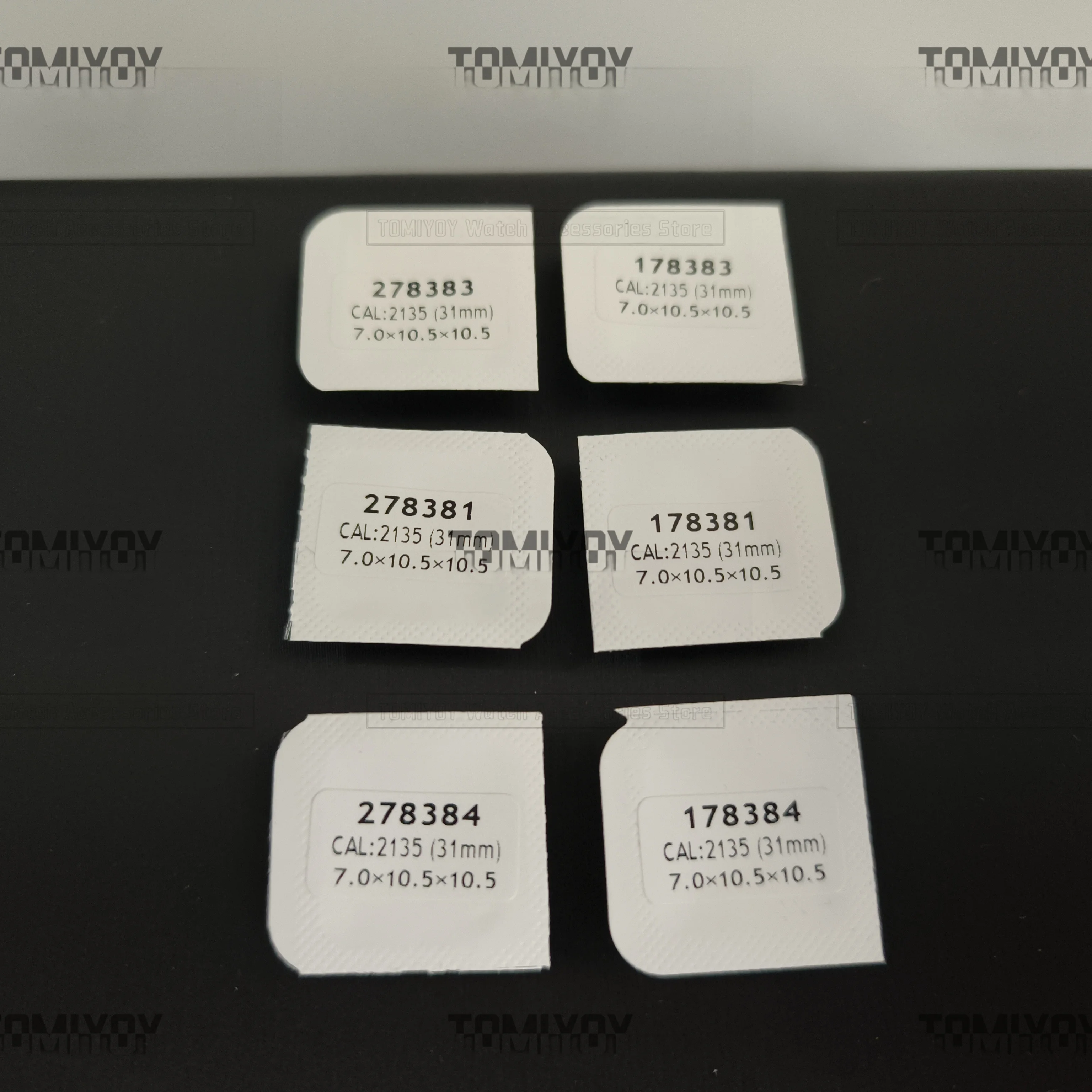 7.5*10.5*10.5 Men's Watch Hands Green Luminous Swiss Made Hand Set Fit For 31MM Rolex REGULAR Watch Calibres 2135 2130