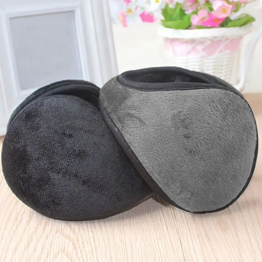 للجنسين شتاء دافئ الفراء غطاء للأذنين في الهواء الطلق الدراجات التزلج الصيد لينة دفئا الصوف الأذن إفشل للنساء الرجال الملابس والاكسسوارات #3