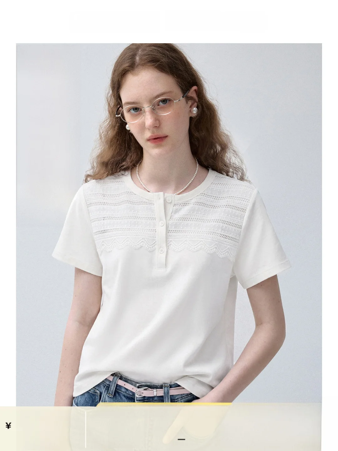 

Laisele round Neck Hollow out Short Sleeve T-Shirt Women plus Size Summer Comfortable Breathable Korean Style Top for plus Si...