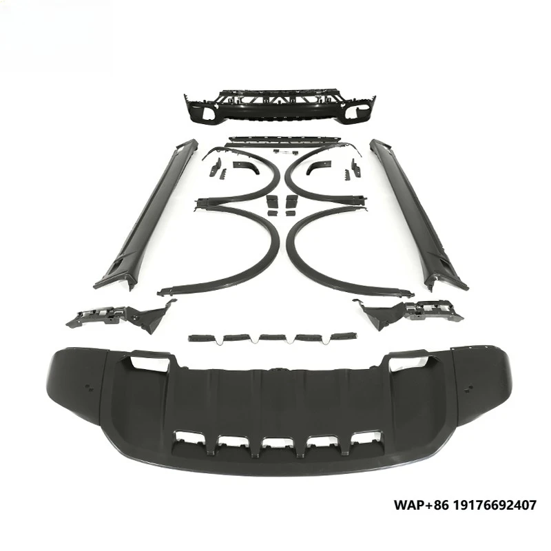 

GTS Style Front Lip & Rear Diffuser Body Kit for Cayenne 958.2 2015-2017 New Condition Car Bumpers