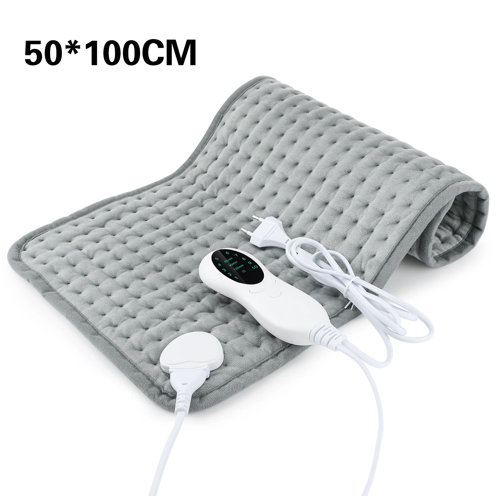 

50x100cm Electric Heating Pad for Waist Abdomen Back Leg Winter Warmer Blanket Thermal Heated Massage Mat