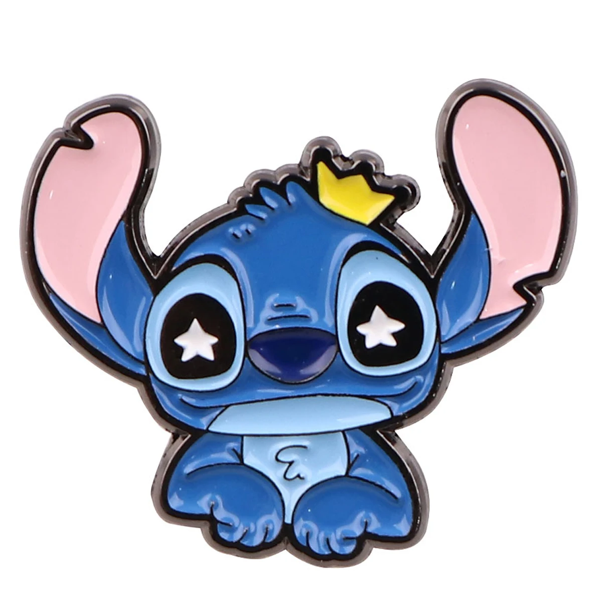 Cute Stitch Enamel Pin Cartoon Alien Brooches for Women Lapel Badges on Backpack Clothing Accessories Fashion Jewelry Kids Gift