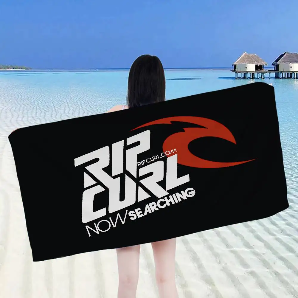 Toalla de Playa con Logotipo de Anime R-Rip C-Curl, Toalla de Baño Suave y Absorbente, Regalos para Niños, para Viajes, Campamentos, Gimnasio