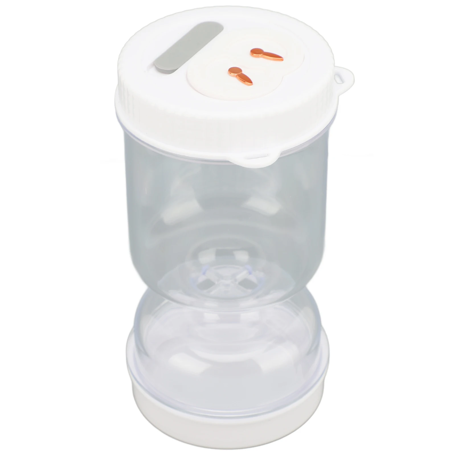 Pickle  Separator Jar ABS Pickle Olive Hourglass Jar Multi Purpose Leakproof Dry Wet Depart Organizer For Home Kitchen