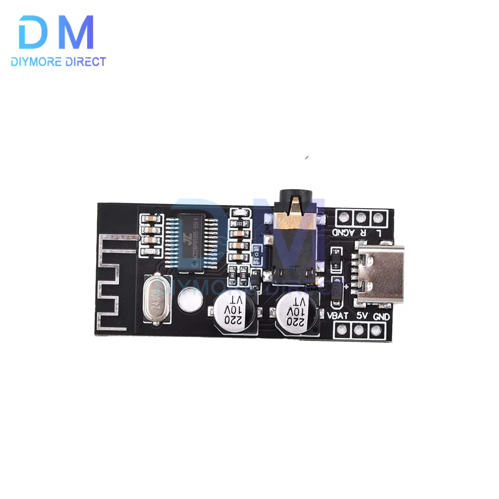 MH-MX28 Wireless Bluetooth 5.1 MP3 Audio Receiver Module Lossless Decoder Board Low Consumption Amplifier Module