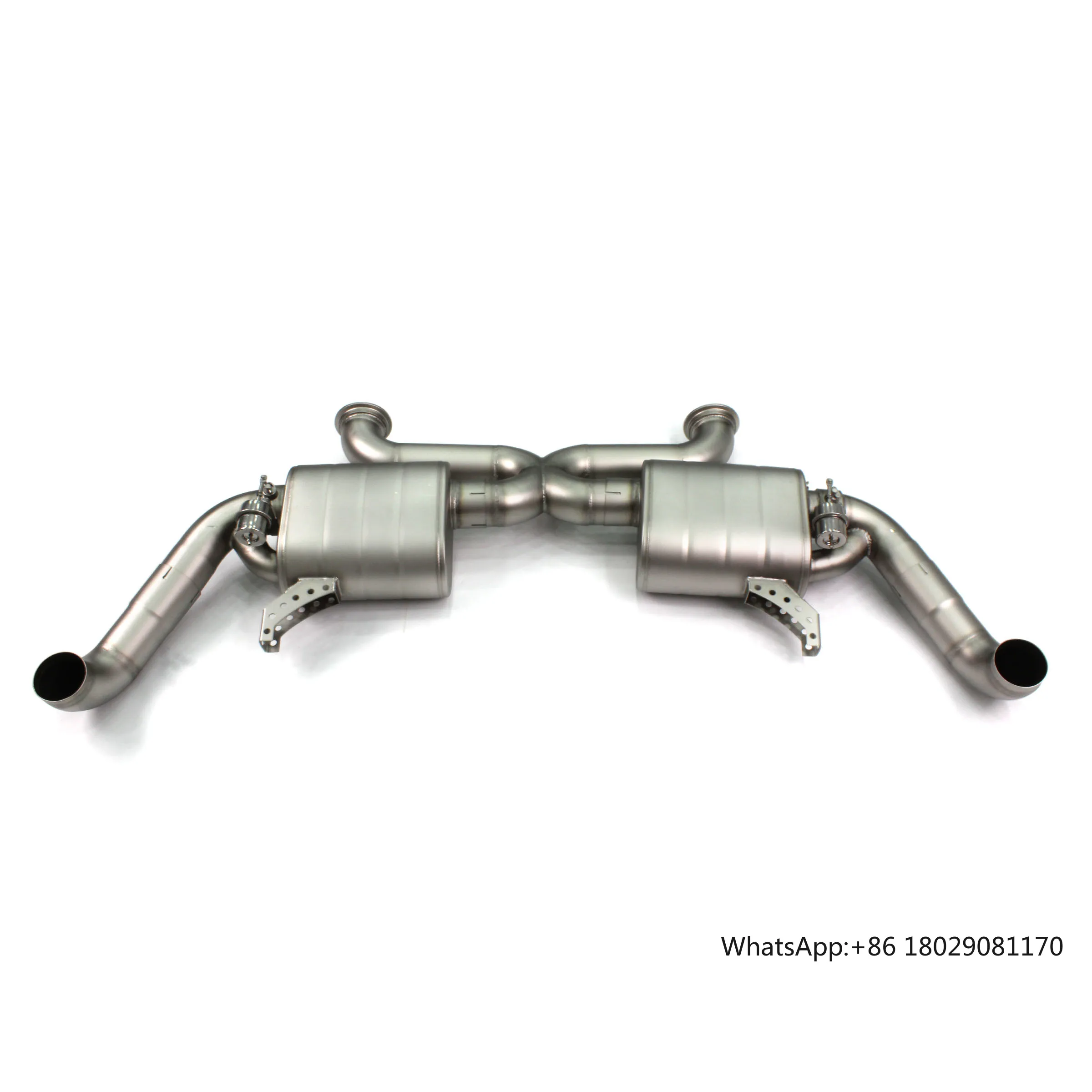 Oem Valve Catback Exhaust System For Audi R8 V10 5.2 2008-2023 Racing Sport Car 304 Stainless Steel valvetronic exhaust