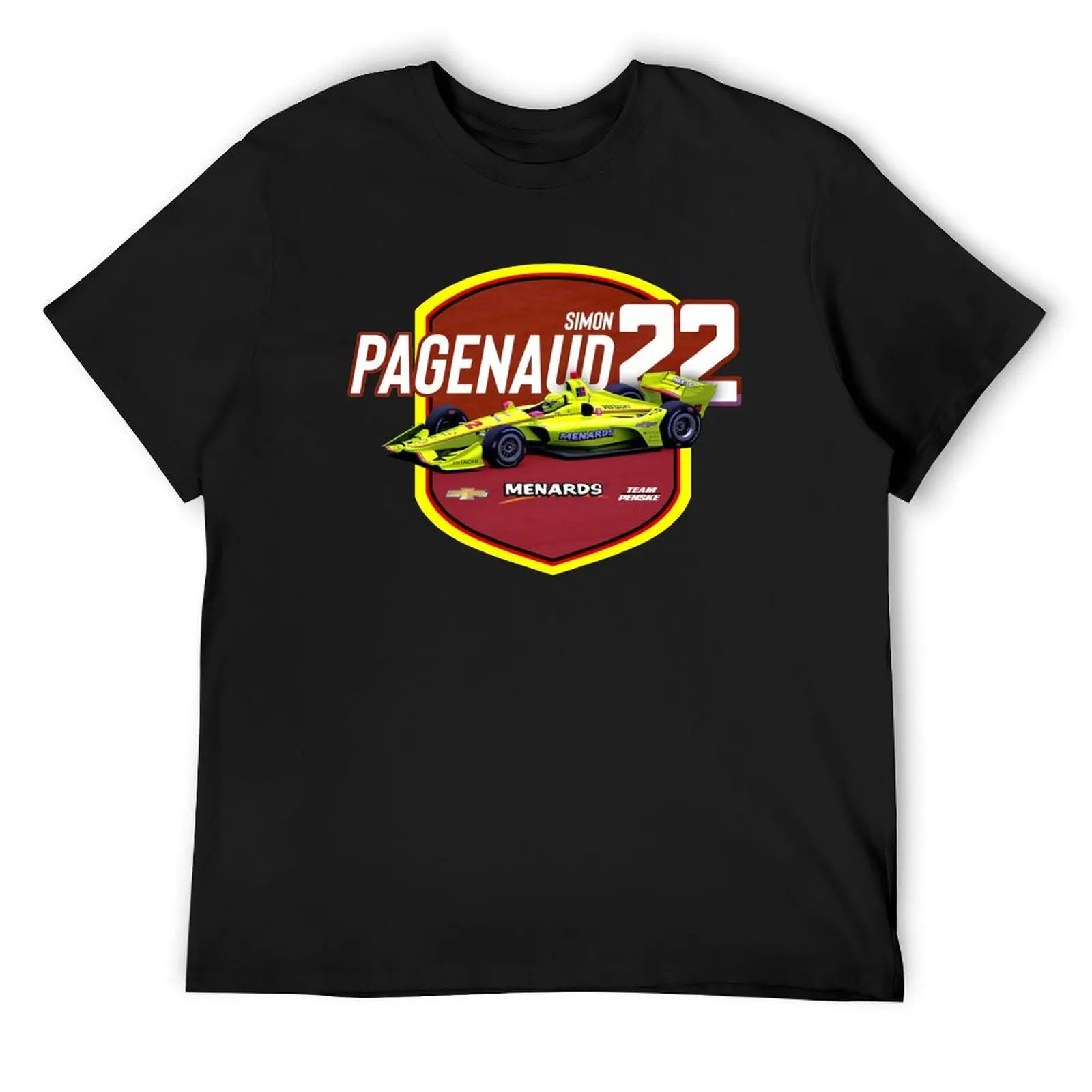 

Simon Pagenaud 2019 (road course) T-Shirt luxury designer for a boy T-shirts man plus size clothes mens t shirts top quality