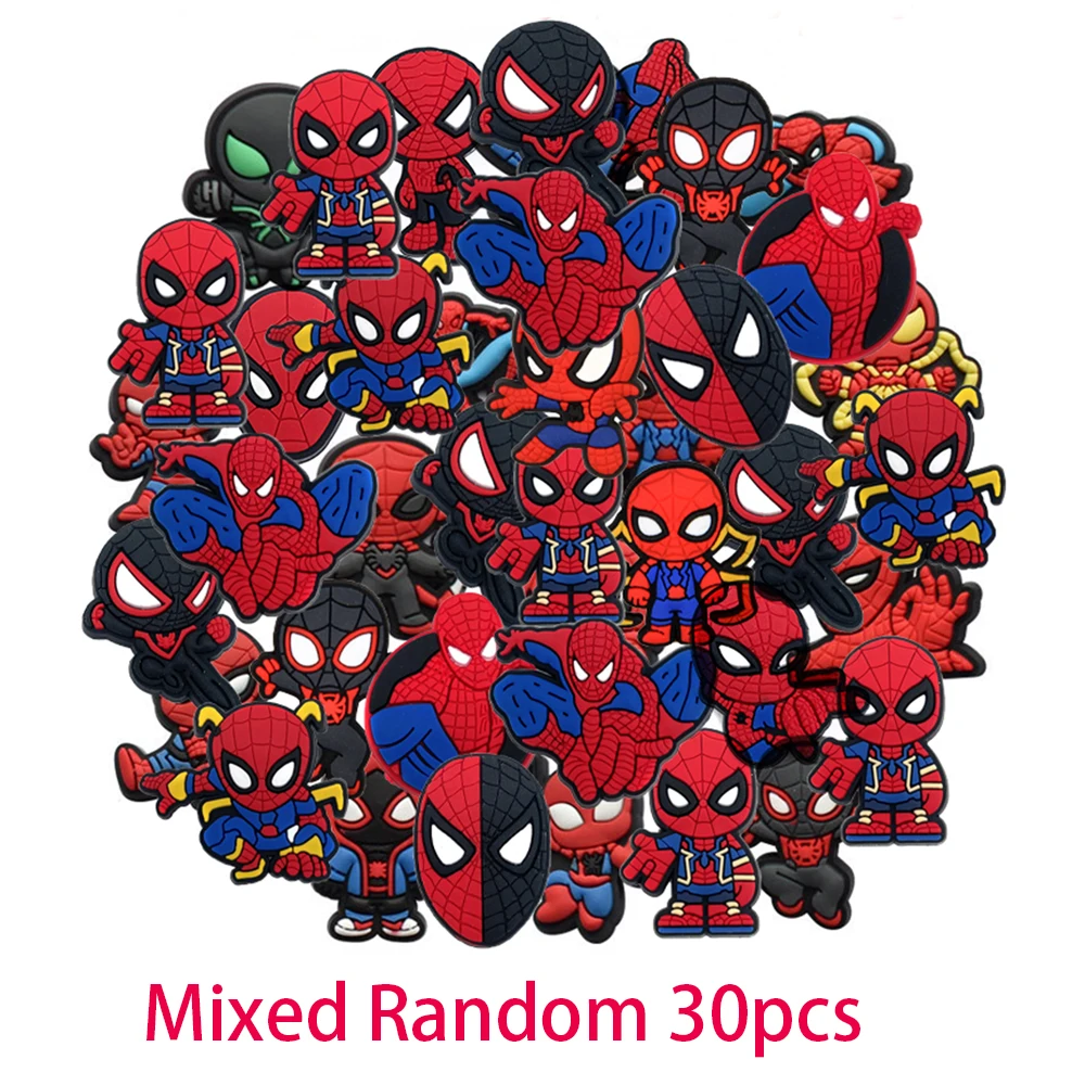 Bestseller 14-200 Stück Hot Toys Cartoon Anime Figuren Serie PVC Schuh-Charms Zubehör DIY Abnehmbare PVC Schuhdekorationen Geschenk – Detail 18