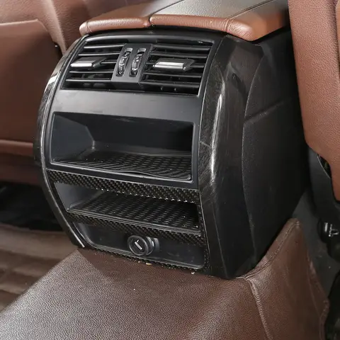BMW 5 시리즈 F10 F18 2011-2017 자동차 후면 에어컨 배출구 통풍구 사이드 트림 스트립 스트라이커 자동차 인테리어 액세서리