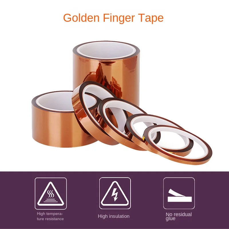 High Temperature Heat Tape BGA Thermal Insulation Tape Polyimide Adhesive Insulating adhesive Tape 3D Printer Parts