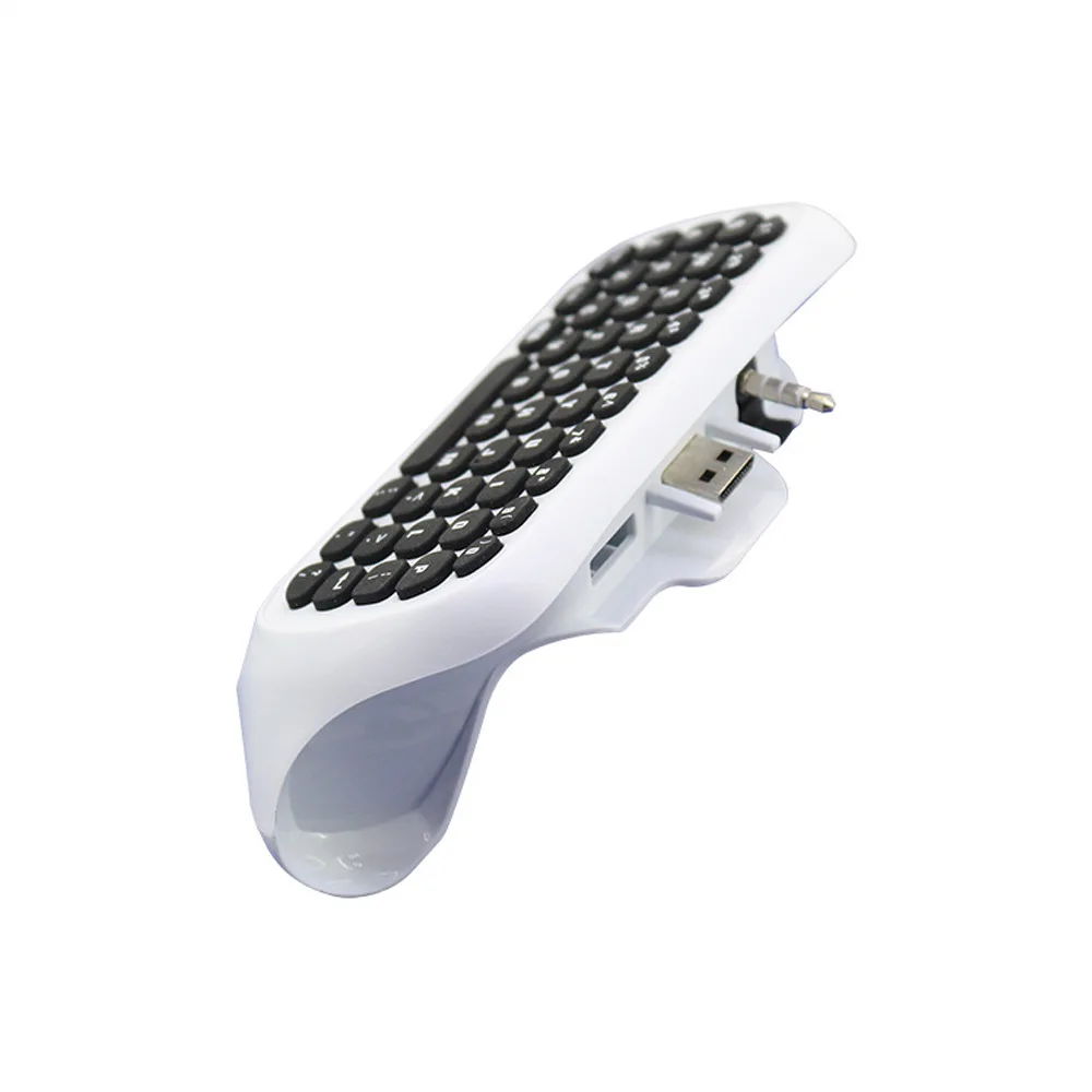 ل Xbox One S Chatpad لوحة مفاتيح ألعاب صغيرة لاسلكية دردشة رسالة لوحة المفاتيح مع الصوت/سماعة جاك ل Xbox One Elite & سليم Gam