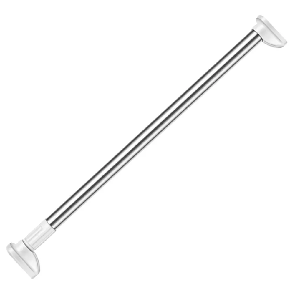 

Adjustable Stainless Steel Closet Rod Heavy Duty Telescopic Clothes Rail Wardrobe Bar Drying Pole Closet Tension