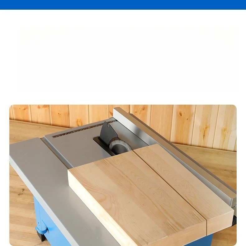 8 inch mini table saw 45 degree miter household DIY cutting machine