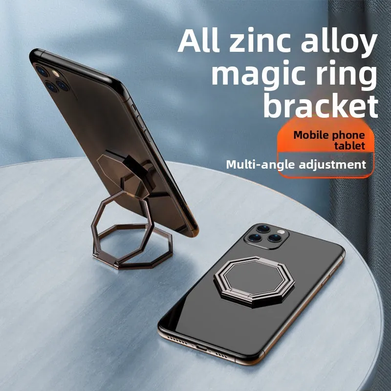 

360-degree Rotating Mobile Phone Popsocket Holder, Multi-functional Cell Phone Table Support , Portable Magnetic Phone Stand