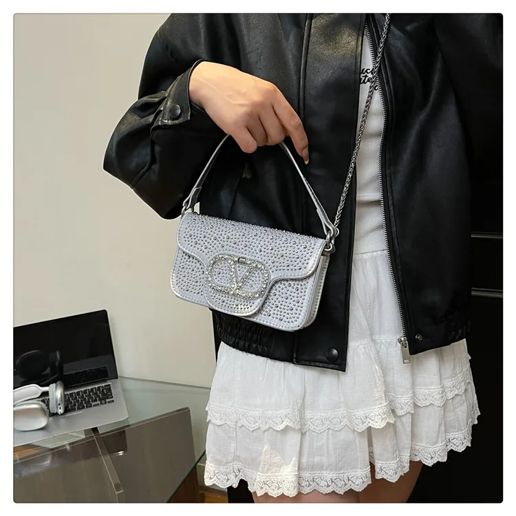 

2025 New High-end Ladies Leather Crossbody Bag Luxury Brand Famous Designer Trendy Vintage Paris