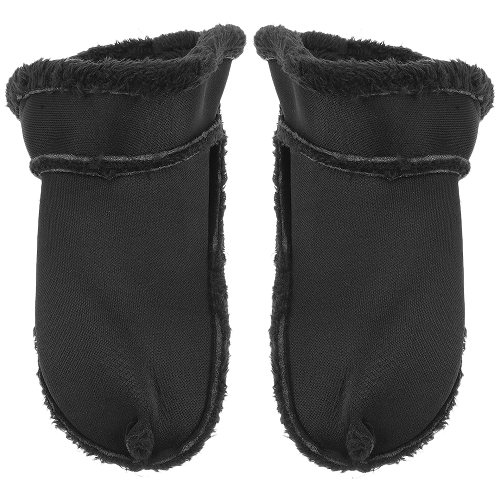 

1 Pair Winter Warm Shoe Inserts Warm Plush Shoe Inserts Thickened Plush Shoes Liner Detachable Shoe cover Hole Shoes Accessories