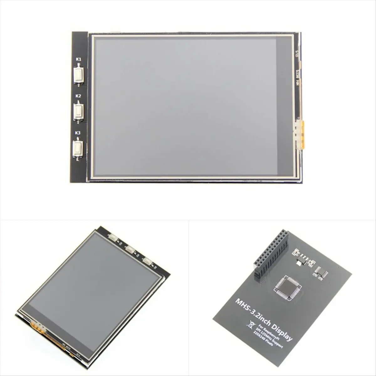 A86G NEW 3.2 Inch TFT Touch Screen Display for 3B+/4B, High-Resolution Monitor, Ideal for DIY Projects and Education