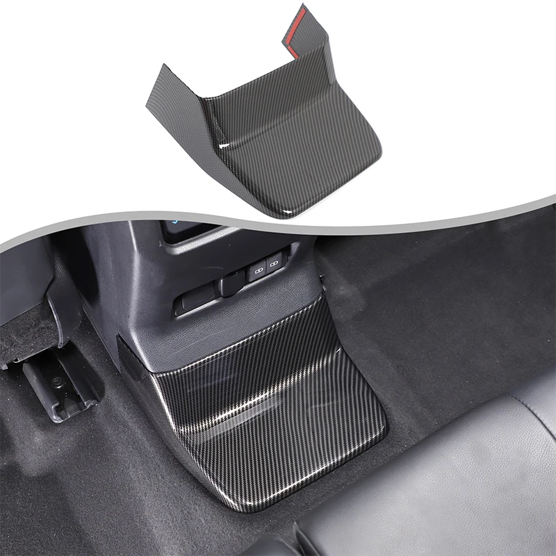 ABS For 2024+ Toyota Prado Center Console Armrest Bridge Trim Panel Floor Mats rear middle raised position trim Car  Accessories