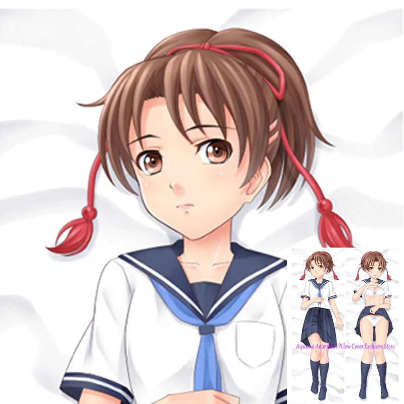 

Anime Pillow Cover Dakimakura Beautiful Girl 2 Side Printed Hugging Body Pillowcase Cushion Cover Bedding Young Girl Tits