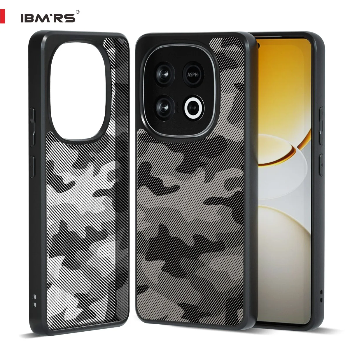

For IQOO Neo 10 Case Camouflage Military Shockproof Cover, Hybrid Anti-Scratch Phone Case with Precise Cutouts