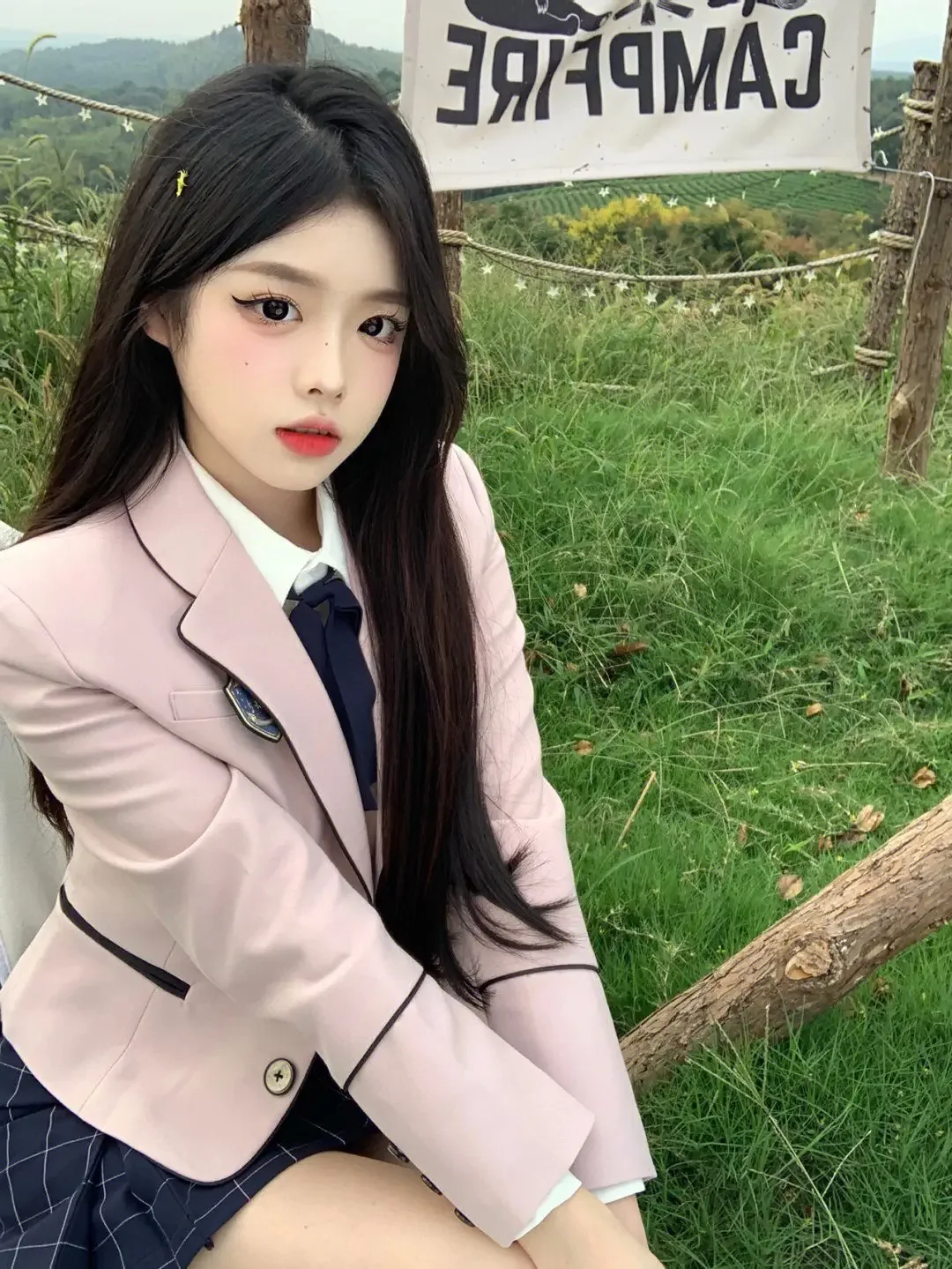 Abito uniforme scolastica primavera/estate Set da studente in stile college stile coreano Abito uniforme scolastica da donna Migliora l'uniforme Jk