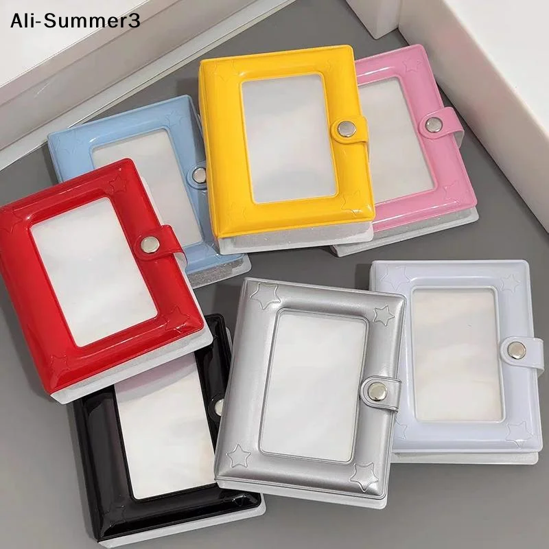 【SC】Photocard Holder Book, 3 Inch Mini Photo Card Binder Kpop Photocard Binder For Star Chasing Photo Collection