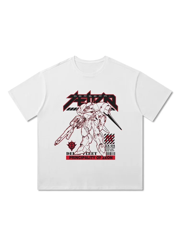 Anime Pain Suit Mobile Suit Gundam 0083 T Shirt Ragazzo Abbigliamento Bambini Ragazzi T Shirt Bambini Estate T-shirt Casual Street Tops Tee