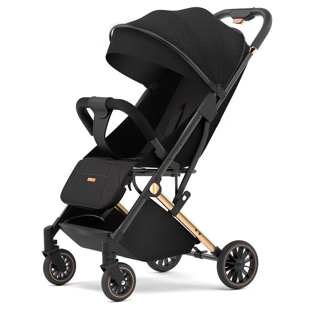 Coches Para Bebes Leve Carrinho De Bebê Dobrável, Carrinho De Luxo, Compact Toddler Carriage para Viagens