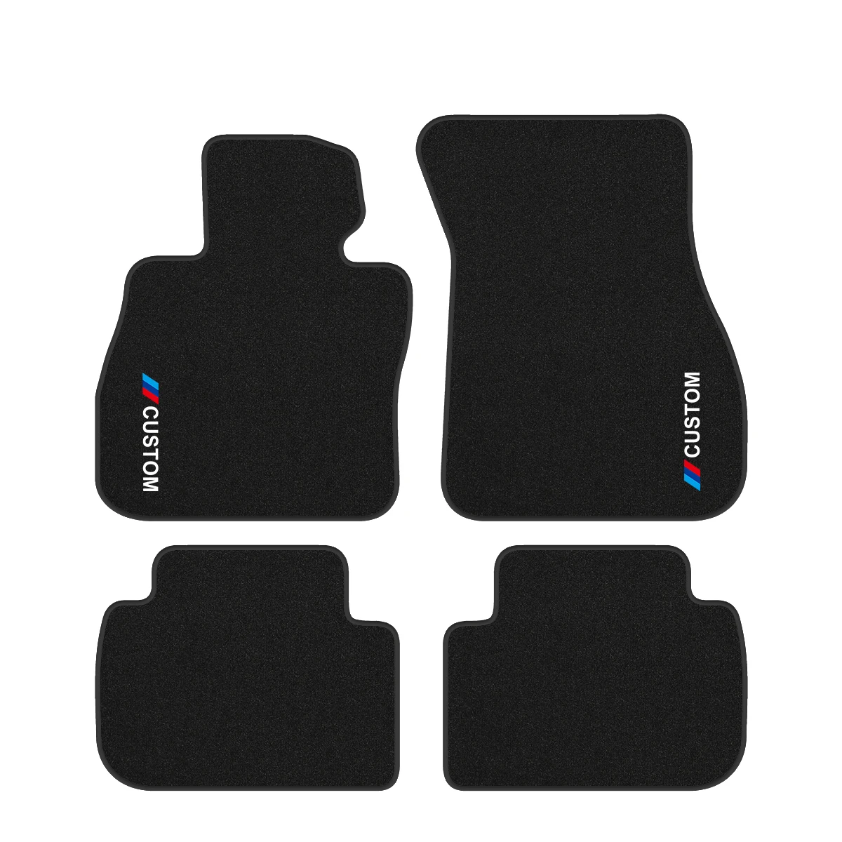 For BMW 2 Series F44 2019-2025 luxury Carpet Velour Car Mats 4-Piece Floor Mats with