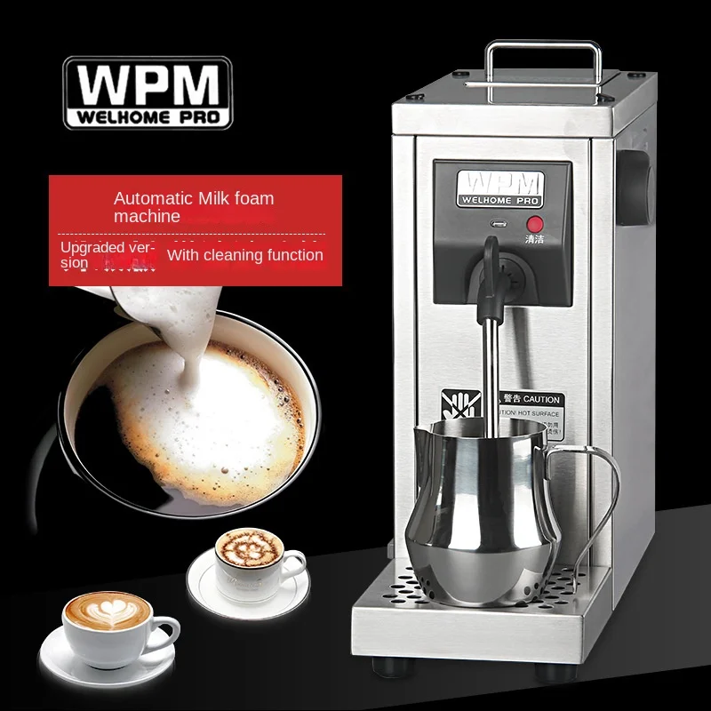 Máquina de espuma de leche de vapor a presión profesional, Espumador de leche caliente, máquina de bebidas, Espumador de leche eléctrico para café