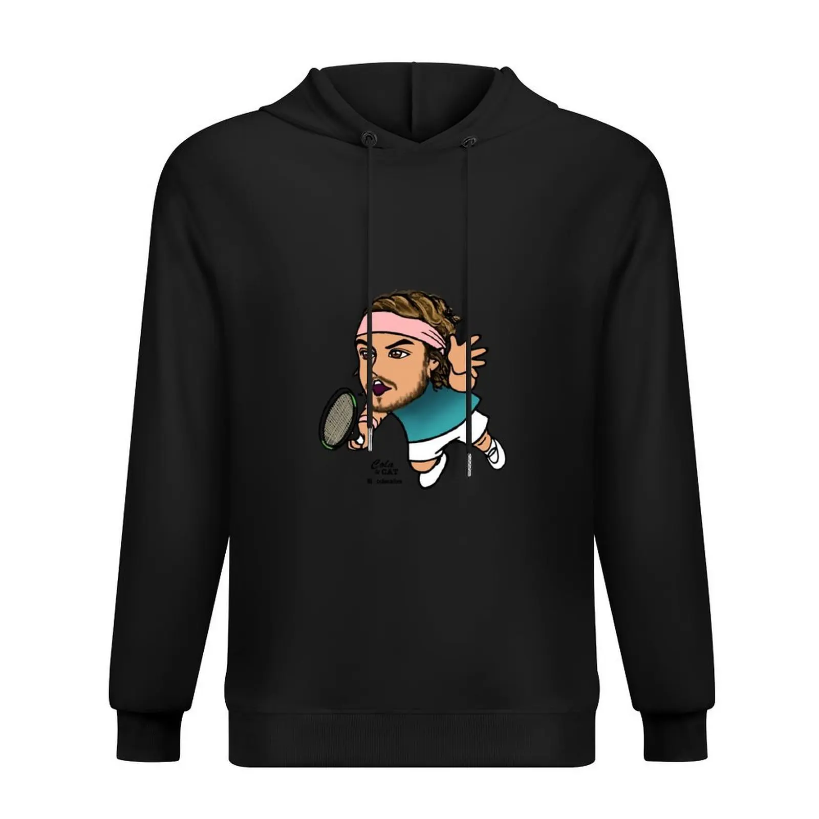 

Толстовка с капюшоном Stefanos Tsitsipas, эстетичная одежда, осенние новинки, мужская одежда, зимняя одежда, толстовка с капюшоном в стиле аниме