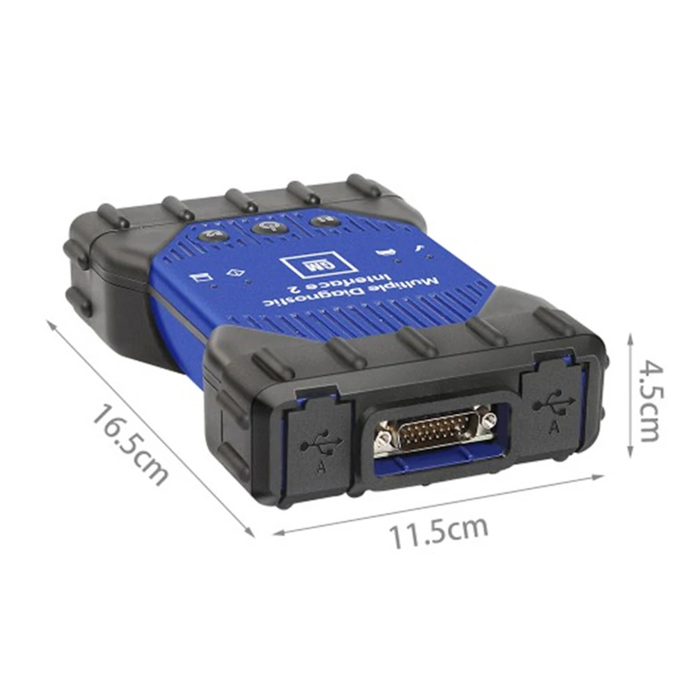 Supoort CAN FD and DOIP forMDI2 VCI Scanner and MDI II Blue Car Diagnostic Tools MDI 2 OBD II for Chevrolet For Buick For GMC