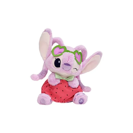 Disney x DISNEYLAND Angel, Stitch Tropical Beach, Cute Dolls Plush Doll 24.5cm Height Shanghai Disney 400060458740