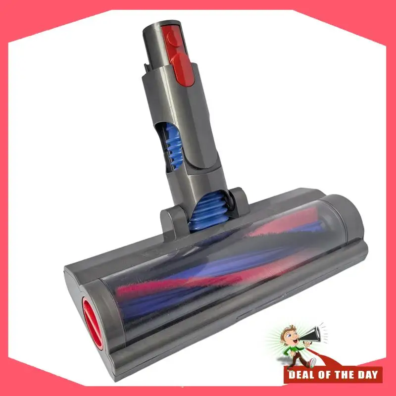 Entrega em 24 horas para Dyson V7 V8 V10 V11 V15 Cabeça de acionamento direto com faróis LED Acessórios de vácuo