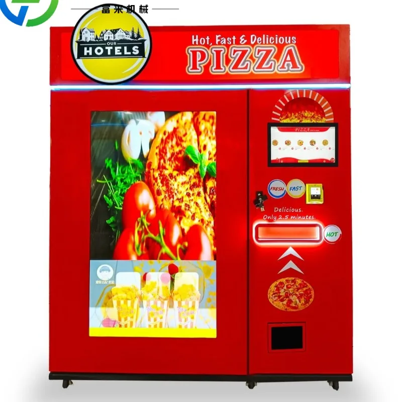 Professional French Fries Vending Machine Quick Serve Technology Self Cleaning Function Remote Monitoring System