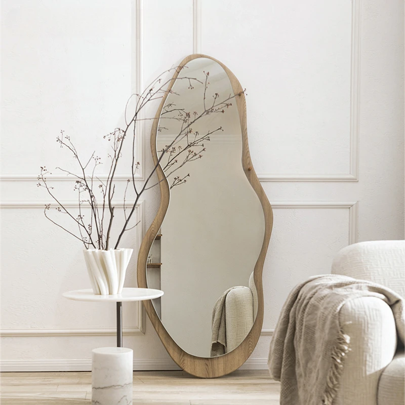 

Chapter Home Lake Hanging Mirror Dressing Mirror Standing Mirror Full Body Mirror Wall Hanging 3D Fitting Mirror