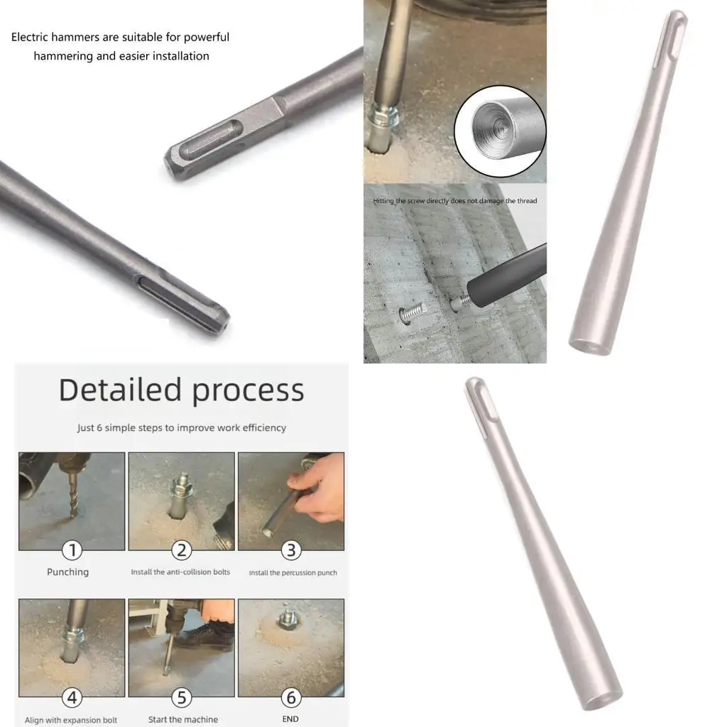 

652F Expansion Bolt Strikes Anchors Bolt Tool for Secure Anchors Installation in Door Window and HVAC Unit