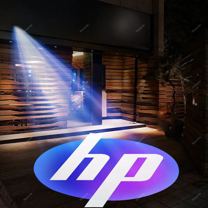 Waterproof Outdoor Gobo Projection Lamp Customized Advertising Image Led Door Head Static Logo Projector