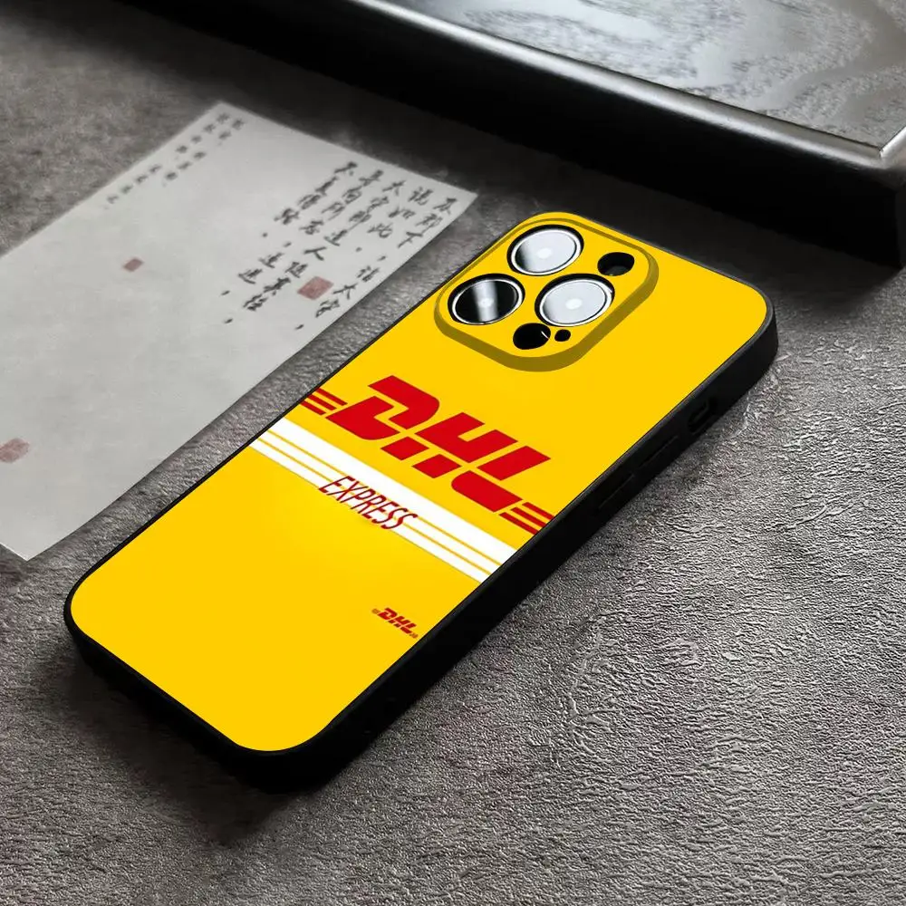 DHL Express Phone Case for 15 Pro Max iphone 14 Pro Max 12 13 Mini 11 Xr X Xs 8 7 Plus Silicone Back Cover