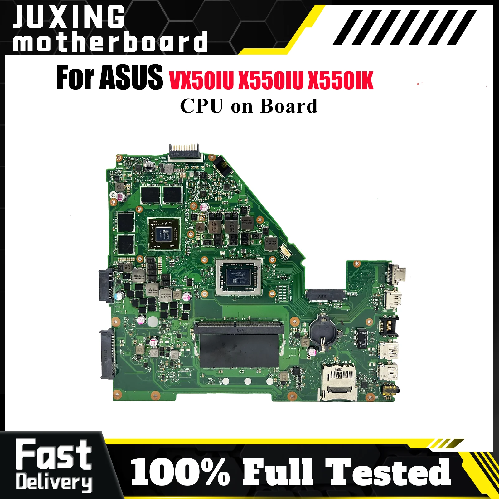 

X550IK Материнская плата для ноутбука ASUS VivoBook X550IK VX50IU X550IU X550I Материнская плата для ноутбука с процессором 100% тестирование ОК быстрая доставка stk