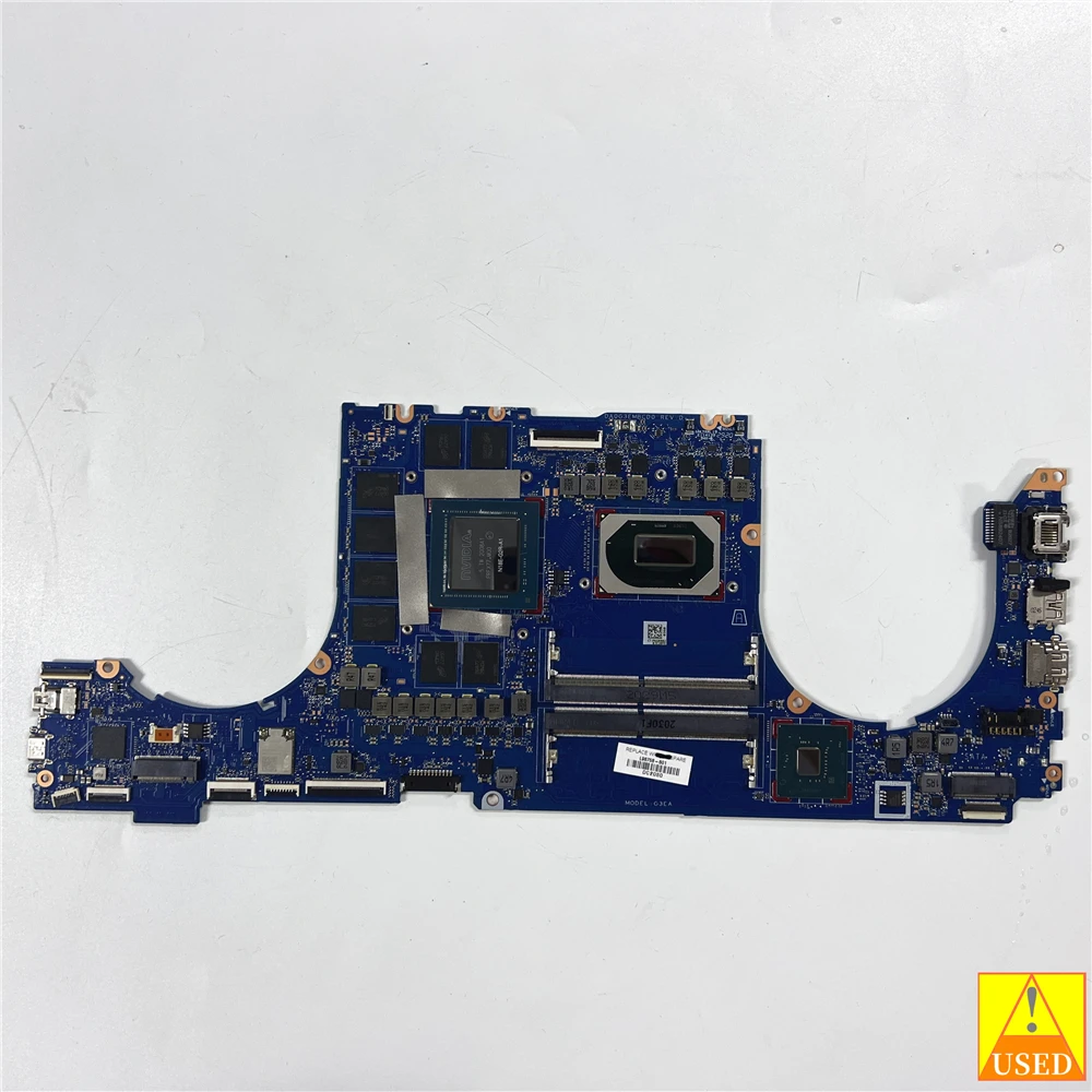 Laptop Motherboard USED L98758-601 DA0G3EMBCD0 For HP 15-EK  with i7-10750H  RTX2070S 8GB cpu Fully tested, works perfectly